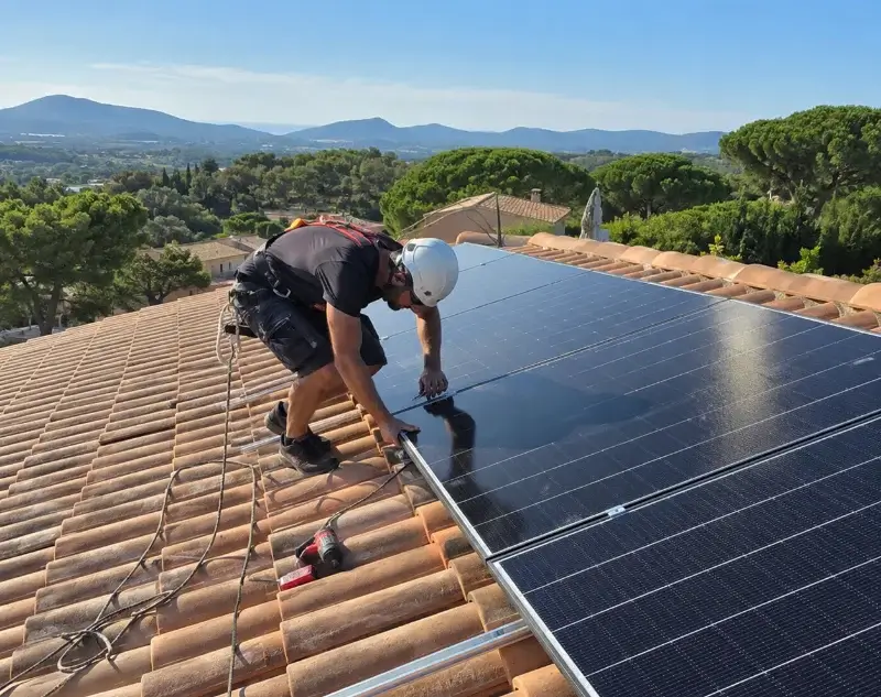 Installateur panneaux solaires Béard-Géovreissiat — pose photovoltaïque sur toiture